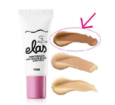 Corretivo Jequiti Elas Escuro, 10ml